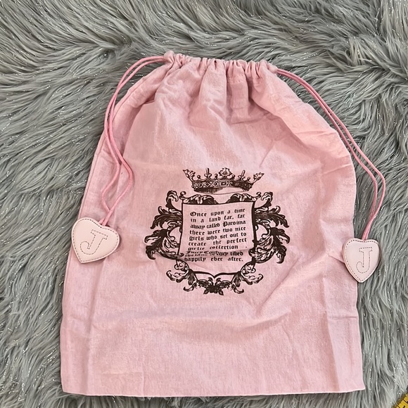 New Vintage Juicy Couture Beige Leather Satchel Bag NWT - Picture 13 of 13